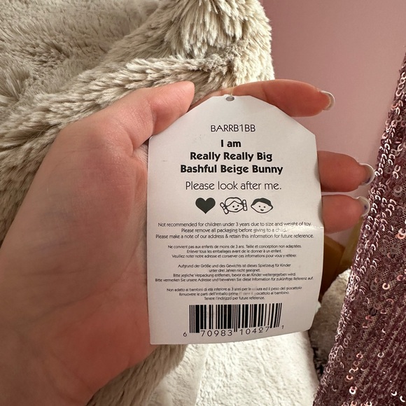 Really really big Jellycat bashful bunny - Picture 2 of 2